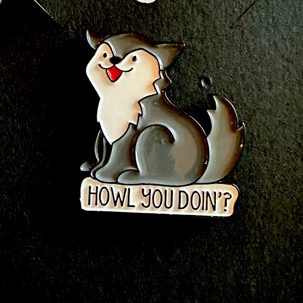 2/$15 Husky Dog Enamel Pin